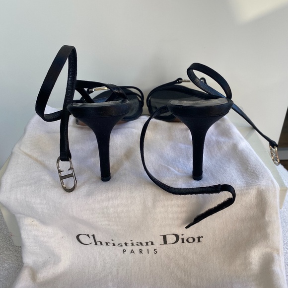 Ultra Rare Vintage Christian Dior CD Sandals NWT - Picture 3 of 10
